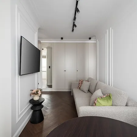 City Centre Deluxe Apartment Warschau Exterior foto